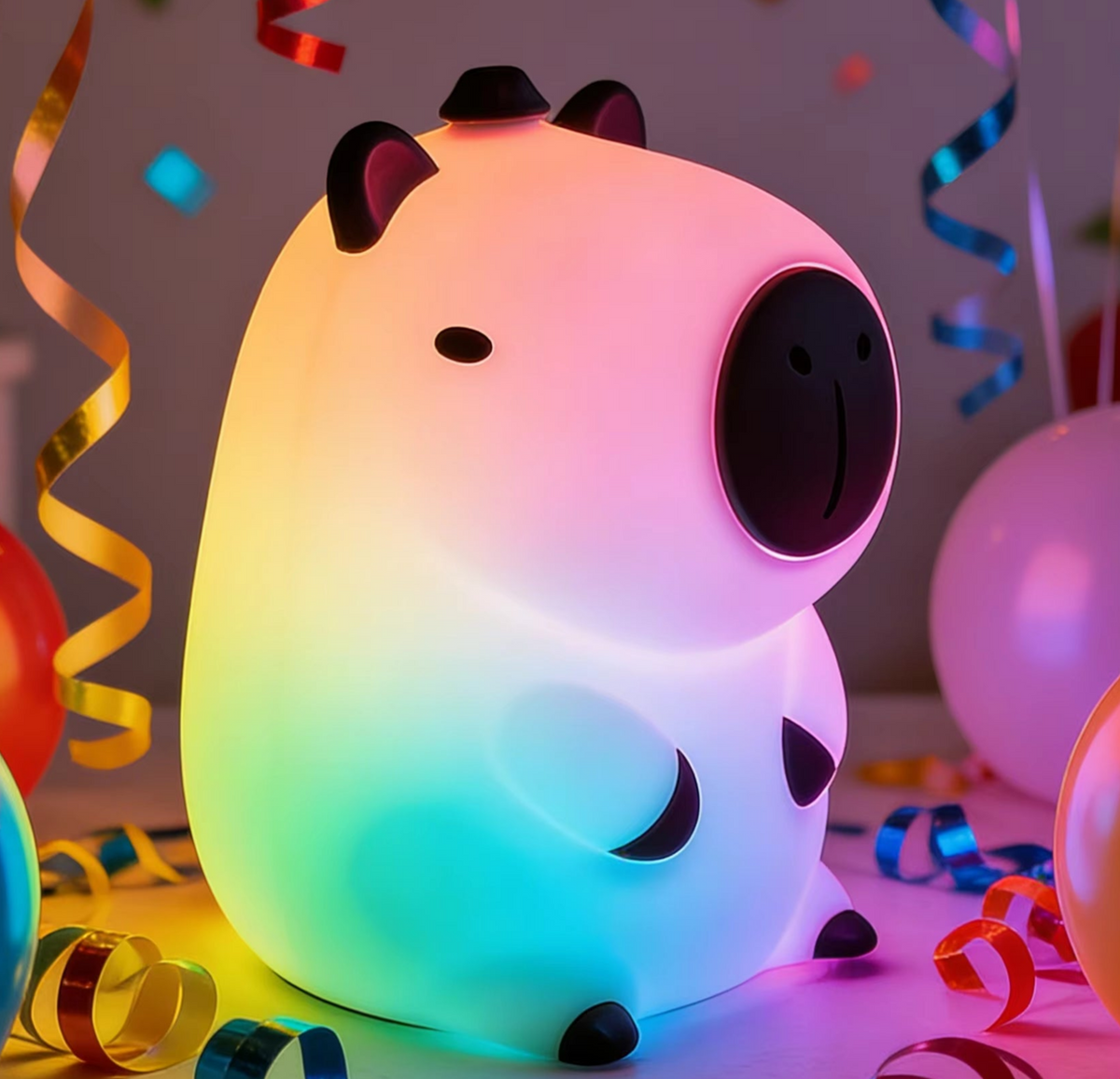 Lámpara Nocturna Animada Multicolor – Tu color favorito a un solo toque