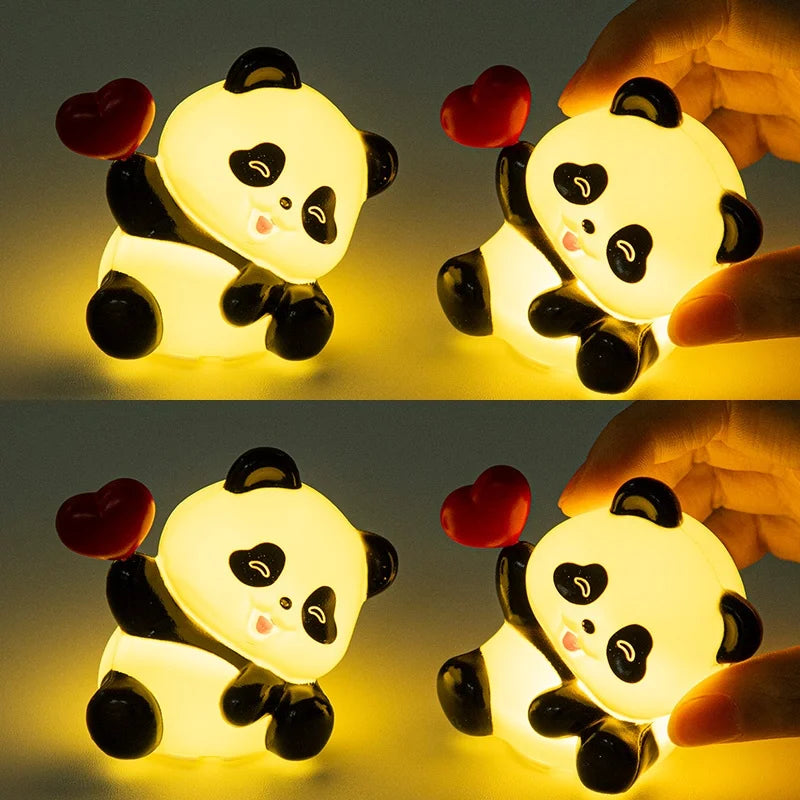 Lámparas Noche de Silicona- 🐱 🐧 🐘 🐼 🐰 🦦