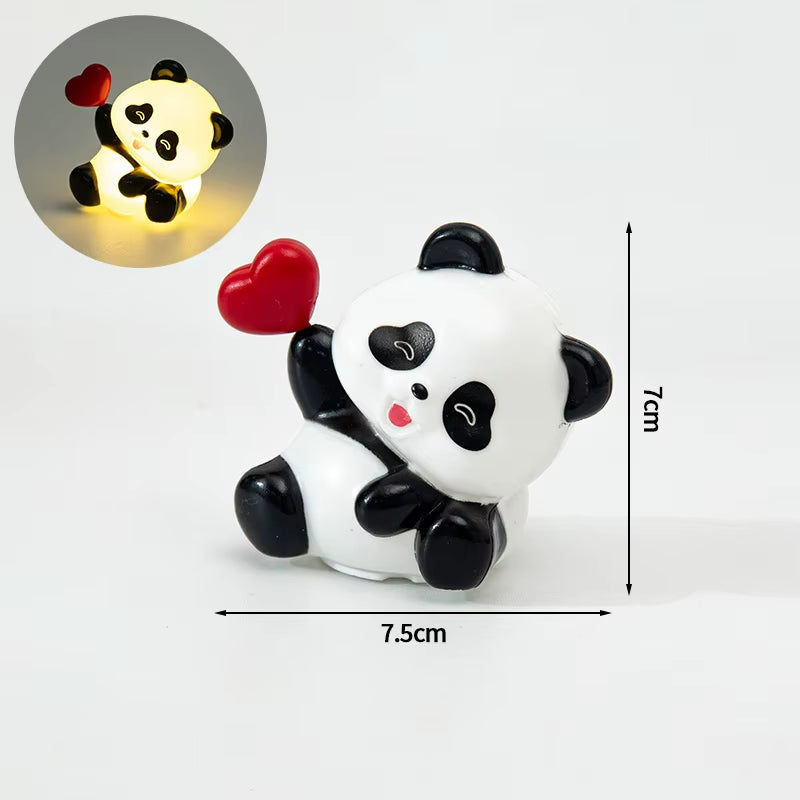 Lámparas Noche de Silicona- 🐱 🐧 🐘 🐼 🐰 🦦
